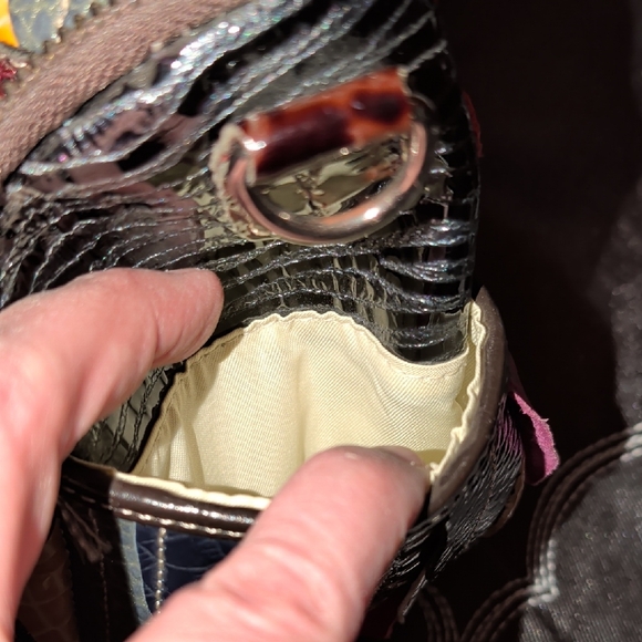 Multicolor Patchwork Handbag - Picture 10 of 16